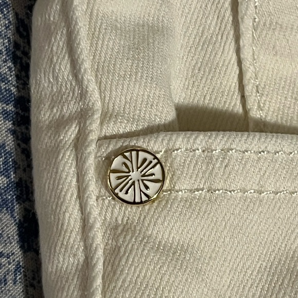 Lilly Pulitzer Women’s White Jeans Size 4 - Picture 8 of 11